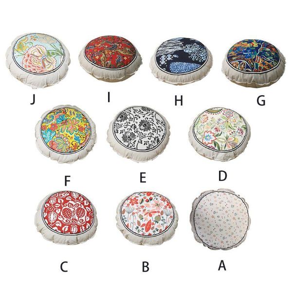 55cm pastoral round floor pillow futon ethnic floral thick seat cushion pads 667a
55cm pastoral round floor pillow futon ethnic floral thick seat cushion pads 667a