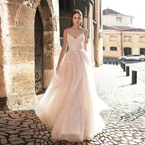 other wedding dresses macdugal elegant temperament thin shoulder strap sling v-neck pleated applique tulle a-line dress mopping the flo, White
other wedding dresses macdugal elegant temperament thin shoulder strap sling v-neck pleated applique tulle a-line dress mopping the flo, White