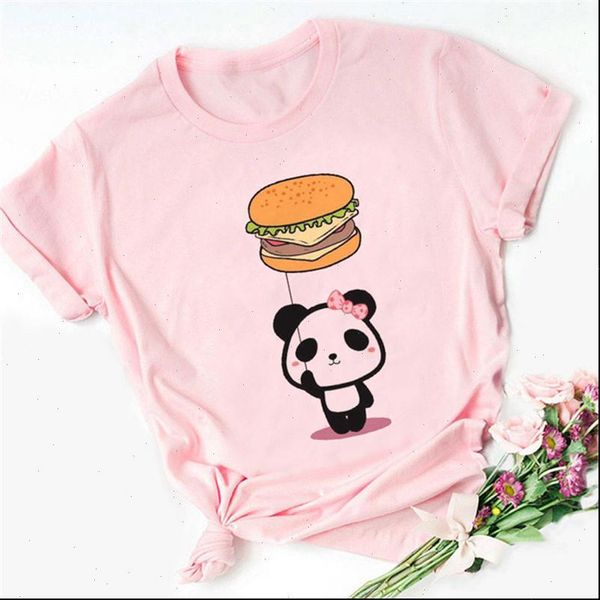 women t shirt womens summer fashion casual hipster harajuku cute cartoon panda print pink short sleeve 90s young girls, White
women t shirt womens summer fashion casual hipster harajuku cute cartoon panda print pink short sleeve 90s young girls, White
