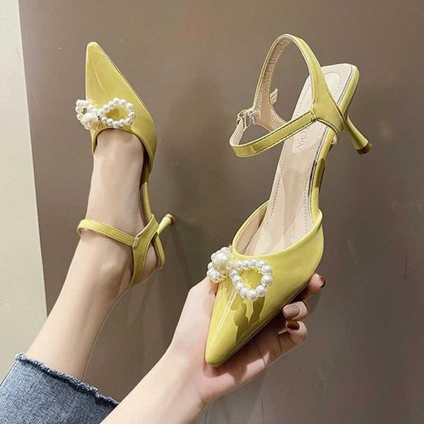 sandals pearl bow embellished women fashion elegant heels pointed toe 2021 party dress shoes woman thin high, Black
sandals pearl bow embellished women fashion elegant heels pointed toe 2021 party dress shoes woman thin high, Black