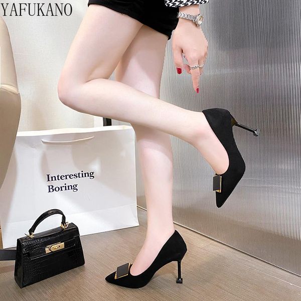 dress shoes black high heels temperament single 2021 solid flock pointed toe stiletto women elegant ladies career work
dress shoes black high heels temperament single 2021 solid flock pointed toe stiletto women elegant ladies career work