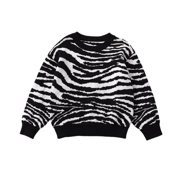 pullover 2-6years kid baby round neck sweaters, winter warm long sleeve zebra print knit pullovers, Blue
pullover 2-6years kid baby round neck sweaters, winter warm long sleeve zebra print knit pullovers, Blue