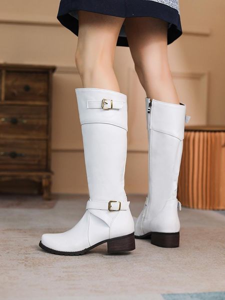 boots belt buckle side zipper army green long women's thick heel flat street fashion non-slip women western oversized, Black
boots belt buckle side zipper army green long women's thick heel flat street fashion non-slip women western oversized, Black