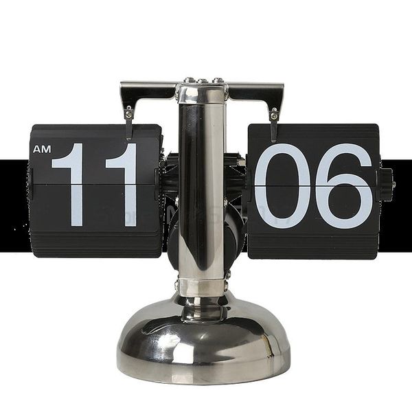 desk & table clocks light luxury automatic page turning clock nordic style seat silent mechanical single side metal ornament
desk & table clocks light luxury automatic page turning clock nordic style seat silent mechanical single side metal ornament