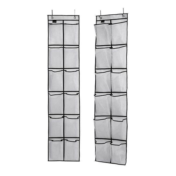 hanging baskets quality over the door shoe organizer 12 mesh pockets,item snack pocket,hanging narrow closet door, white, 2 pieces
hanging baskets quality over the door shoe organizer 12 mesh pockets,item snack pocket,hanging narrow closet door, white, 2 pieces