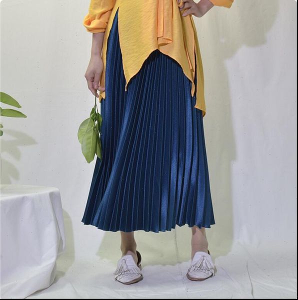 2021 summer women elegant pleated skirt elastic waist women long skirt female autumn midi skirt saia qh1681, Black
2021 summer women elegant pleated skirt elastic waist women long skirt female autumn midi skirt saia qh1681, Black