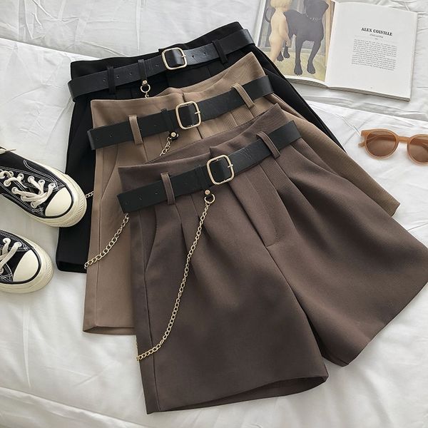 2021 new casual comfortable elegant wild shorts with belt women's woolen shorts autumn winter slim wide leg a-line shorts 210309, White;black
2021 new casual comfortable elegant wild shorts with belt women's woolen shorts autumn winter slim wide leg a-line shorts 210309, White;black