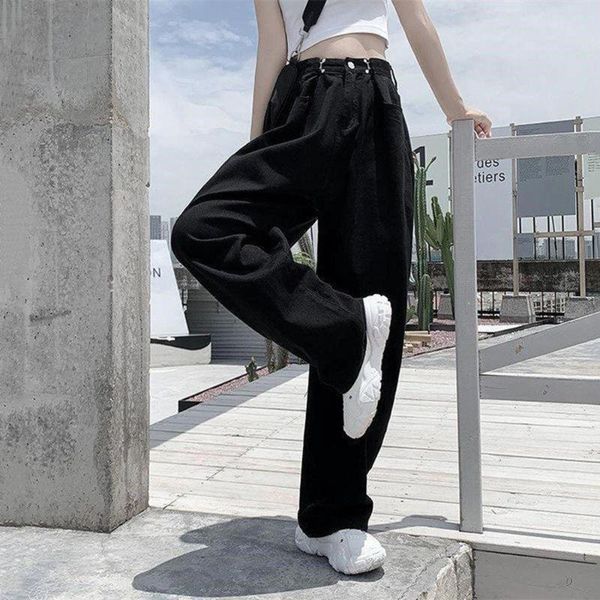 women's jeans high waist ladies loose wide leg casual streetwear boyfriend style full length white unique design fashion pant, Blue
women's jeans high waist ladies loose wide leg casual streetwear boyfriend style full length white unique design fashion pant, Blue