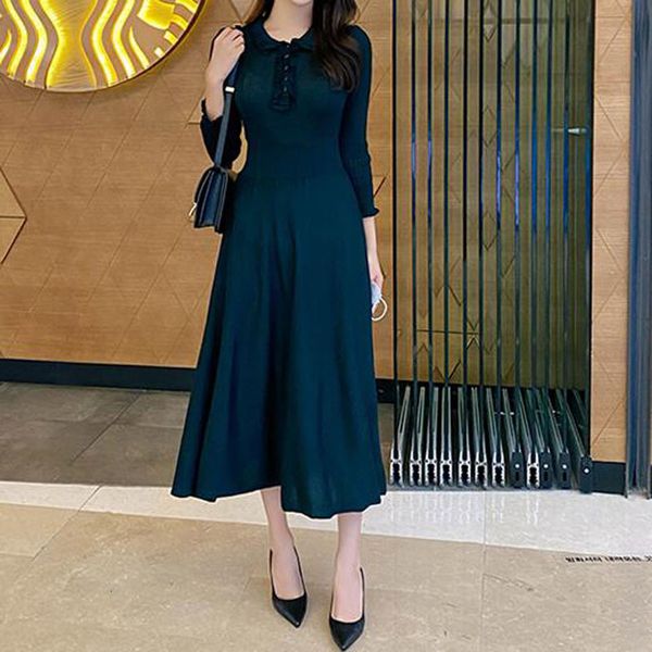 spring autumn o-neck simple lace thick formal temperamental work style elegant knit bouncy cute a-line dress gxnb, White;black
spring autumn o-neck simple lace thick formal temperamental work style elegant knit bouncy cute a-line dress gxnb, White;black