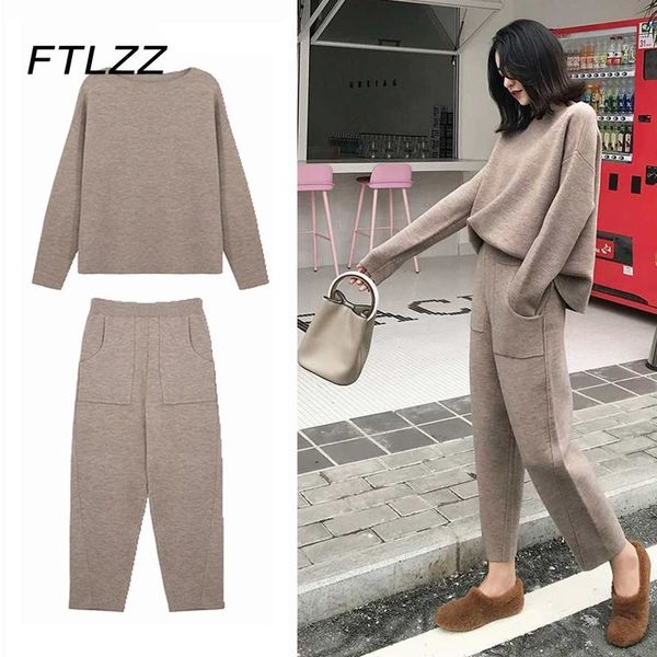 2021 new woman sweater two piece spring autumn trouser and set women casual knitted clothing streetwear tracksuits 0kcy, Gray
2021 new woman sweater two piece spring autumn trouser and set women casual knitted clothing streetwear tracksuits 0kcy, Gray