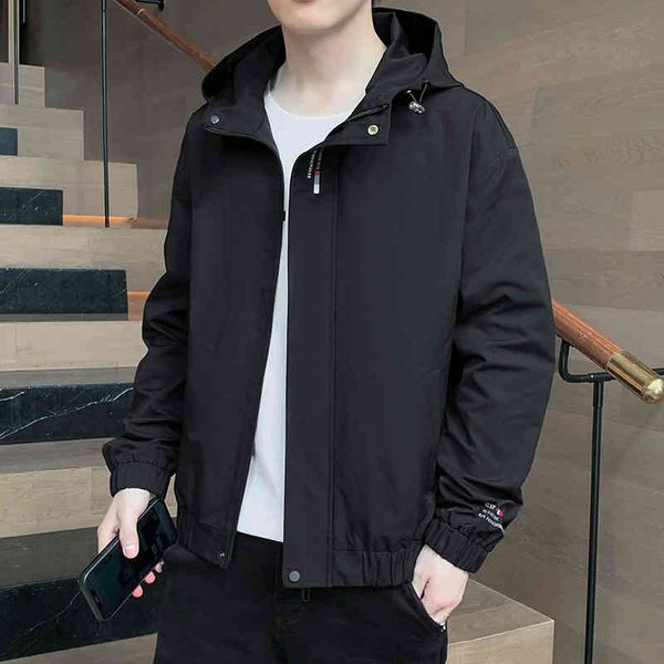 2021 new trendy men's et hooded casual and comfortable korean fashion trend, Black
2021 new trendy men's et hooded casual and comfortable korean fashion trend, Black
