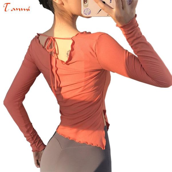 yoga outfits women's long sleeve sports stretch tight wear running quick dry fitness t-shirt sport, White;red
yoga outfits women's long sleeve sports stretch tight wear running quick dry fitness t-shirt sport, White;red