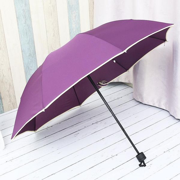 umbrellas solid color umbrella three folding high-end business sunscreen anti-ultraviolet gift strong
umbrellas solid color umbrella three folding high-end business sunscreen anti-ultraviolet gift strong
