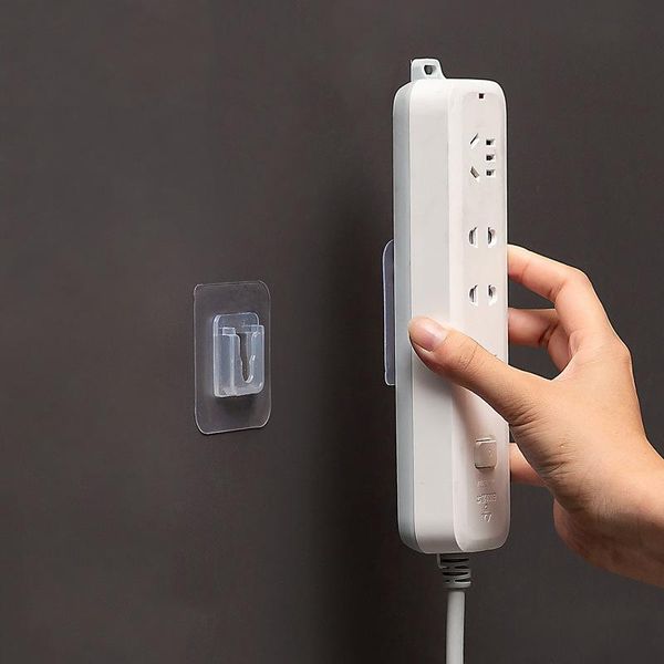 hooks & rails 10pairs self adhesive power strip holder, surge protector fixator wall mount punch hanging for home office
hooks & rails 10pairs self adhesive power strip holder, surge protector fixator wall mount punch hanging for home office