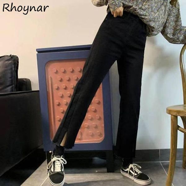 women's jeans women casual side-slit straight high waist stretchy all-match vintage ankle-length elegant fashion streetwear autumn chic, Blue
women's jeans women casual side-slit straight high waist stretchy all-match vintage ankle-length elegant fashion streetwear autumn chic, Blue