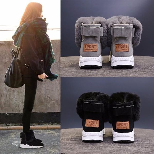 boots winter shoes women platform snow long plush fashion brand ladies warm footware with fur female botas mujer thick bottom, Black
boots winter shoes women platform snow long plush fashion brand ladies warm footware with fur female botas mujer thick bottom, Black