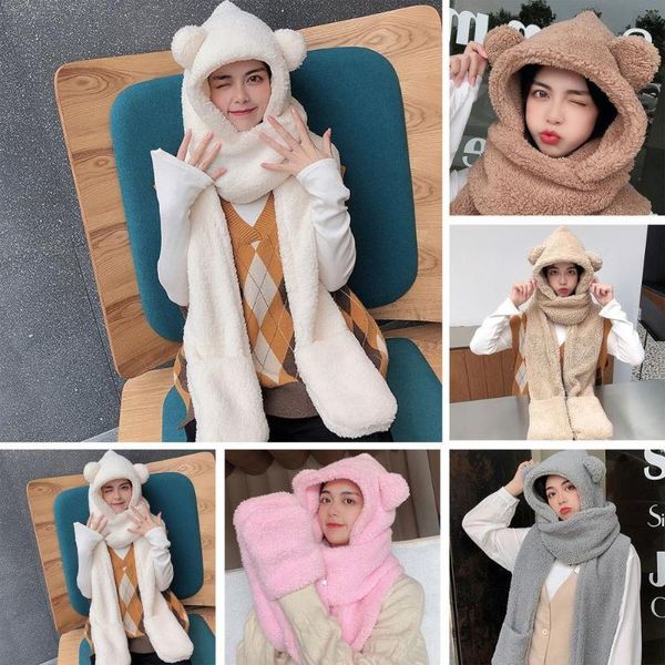 scarves winter cute funny hat plush cartoon velvet women girls moves ear gifts for child female, Blue;gray
scarves winter cute funny hat plush cartoon velvet women girls moves ear gifts for child female, Blue;gray