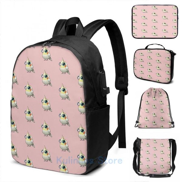 backpack funny graphic print cute fat cockatiel usb charge men school bags women bag travel laptop
backpack funny graphic print cute fat cockatiel usb charge men school bags women bag travel laptop