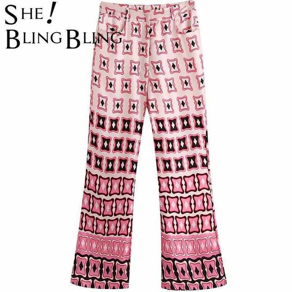 sheblingbling lady geometric print summer casual holiday women long trousers fashion high waist flare pants female bottoms 211007, Black;white
sheblingbling lady geometric print summer casual holiday women long trousers fashion high waist flare pants female bottoms 211007, Black;white