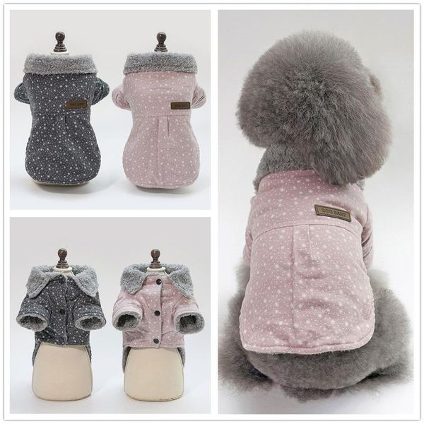 sweet dog clothes coat fashion pet clothes for small dogs cute dots print costumn autumn winter warm trendy boy girl ropa perro
sweet dog clothes coat fashion pet clothes for small dogs cute dots print costumn autumn winter warm trendy boy girl ropa perro