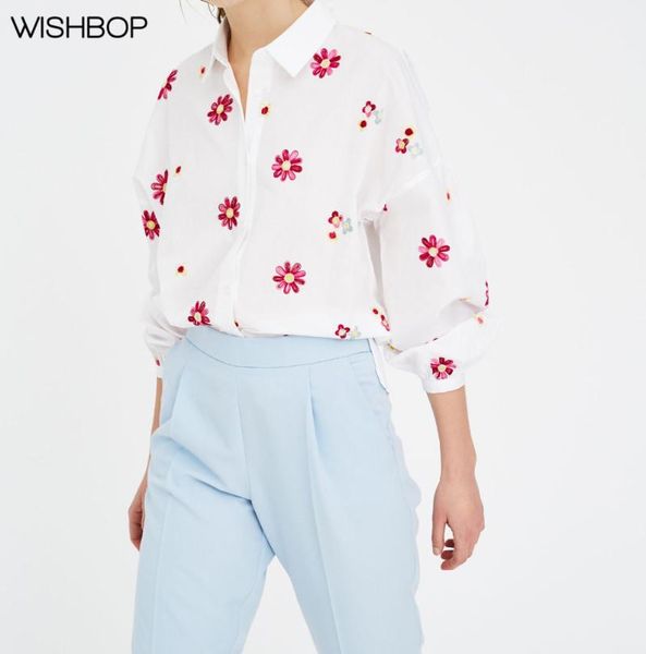 women's blouses & shirts 2021 women contrast white flowers embroidered long sleeve blouse shirt / striped top
women's blouses & shirts 2021 women contrast white flowers embroidered long sleeve blouse shirt / striped top