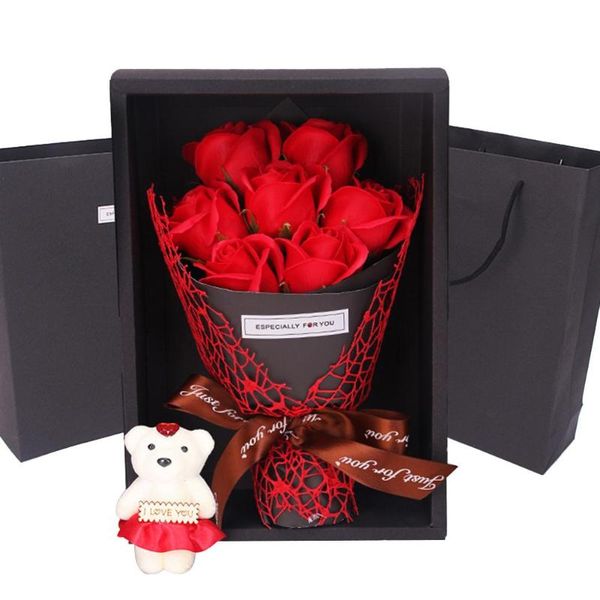 decorative flowers & wreaths 1 bouquet artificial soap rose flower bear mothers day birthday wedding gift
decorative flowers & wreaths 1 bouquet artificial soap rose flower bear mothers day birthday wedding gift