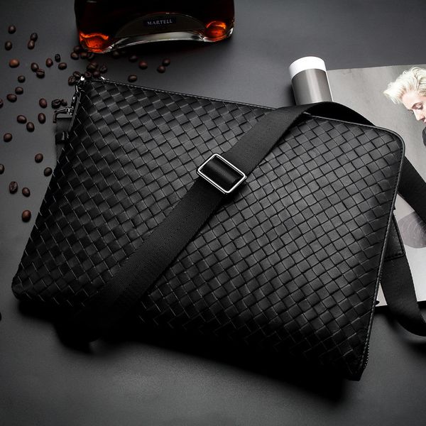 bags handbags bag men's leather leisure fashion korean woven large capacity sheepskin jacket, Black;red
bags handbags bag men's leather leisure fashion korean woven large capacity sheepskin jacket, Black;red