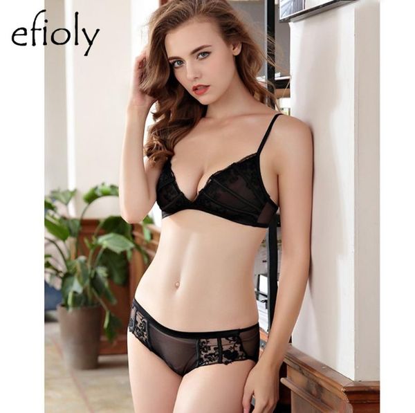 bras sets efioly nt19a0033 slim no rims lace ladies bra set transparent underwear beauty back triangle cup, Red;black
bras sets efioly nt19a0033 slim no rims lace ladies bra set transparent underwear beauty back triangle cup, Red;black