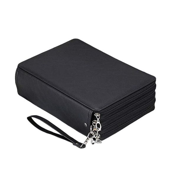 pencil bags 200 slots home stationery for kids colored organizer pu leather with removal hand strap pen case portable save space
pencil bags 200 slots home stationery for kids colored organizer pu leather with removal hand strap pen case portable save space