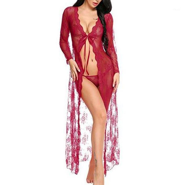 lace long gowns floral bridesmaid robes women see through bathrobe kimono ladies clothes pyjama femme nightgown erotic women's sleepwea, Black;red
lace long gowns floral bridesmaid robes women see through bathrobe kimono ladies clothes pyjama femme nightgown erotic women's sleepwea, Black;red
