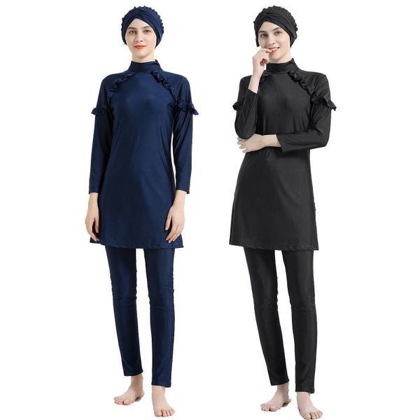 swim wear 2021 long sleeve solid black muslim swimwear womens swimsuit women cache burkinis turkey
swim wear 2021 long sleeve solid black muslim swimwear womens swimsuit women cache burkinis turkey