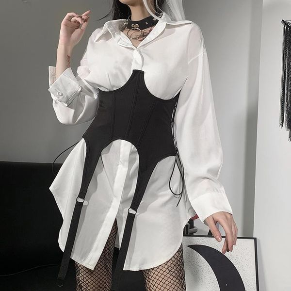 bustiers & corsets female underbust black corset bandage skinny waist vintage gothic punk harajuku women for beauty, Black;white
bustiers & corsets female underbust black corset bandage skinny waist vintage gothic punk harajuku women for beauty, Black;white