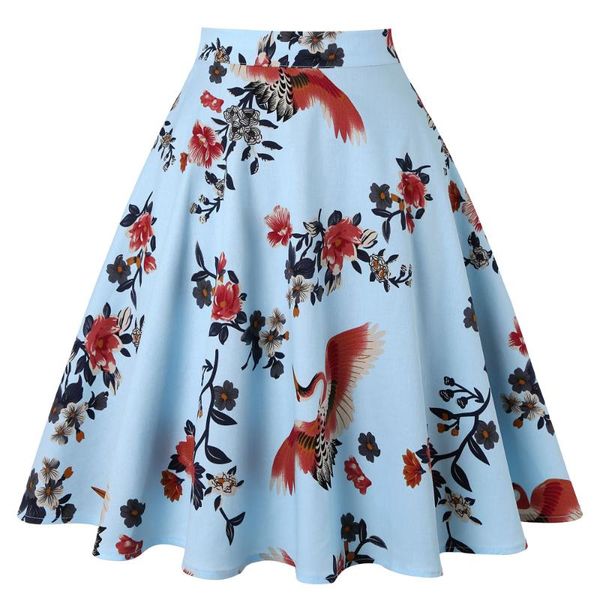 skirts floral vintage plus size swing skirt retro flowers print summer womens blue high waist cotton a line, Black
skirts floral vintage plus size swing skirt retro flowers print summer womens blue high waist cotton a line, Black