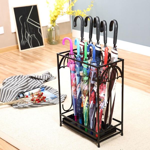 hooks & rails wrought iron umbrella stand el lobby floor-standing storage rack household
hooks & rails wrought iron umbrella stand el lobby floor-standing storage rack household