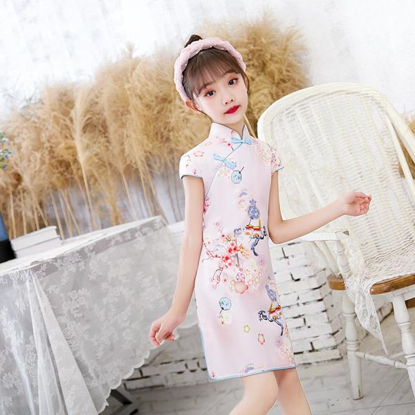 ethnic clothing chinese traditional cheongsam girl dress qipao year gift children clothes kids dresses girls princess, Red
ethnic clothing chinese traditional cheongsam girl dress qipao year gift children clothes kids dresses girls princess, Red