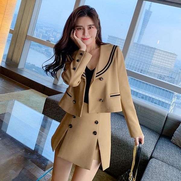 women's two piece pants autumn runway navy style 2 set winter women fashion double-breasted jacket coat +high waist shorts sets clothes, White
women's two piece pants autumn runway navy style 2 set winter women fashion double-breasted jacket coat +high waist shorts sets clothes, White