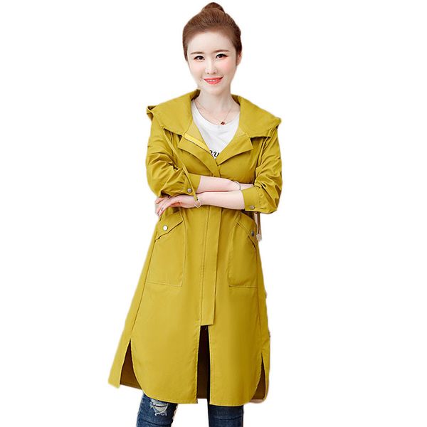 long trench coats spring fall women plus size korean casual wear with hoodie female jacket outerwear outcoat 308 ek0c, Tan;black
long trench coats spring fall women plus size korean casual wear with hoodie female jacket outerwear outcoat 308 ek0c, Tan;black