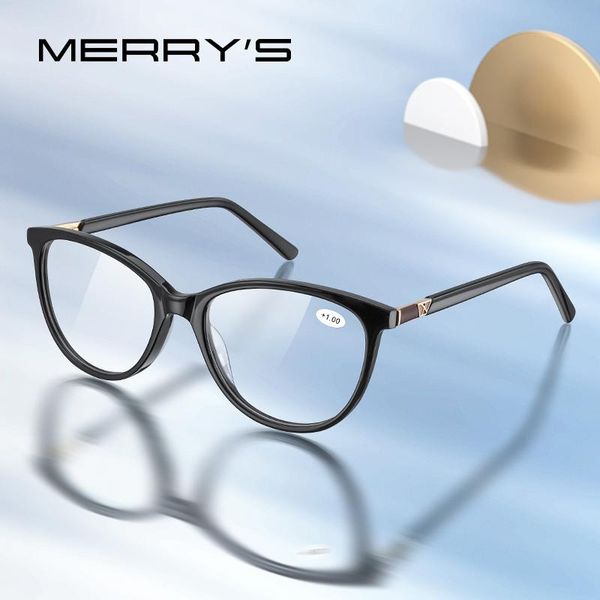 sunglasses merrys design retro women reading glasses acetate frames blue light blocking reader cr-39 resin lenses s2094flh, White;black
sunglasses merrys design retro women reading glasses acetate frames blue light blocking reader cr-39 resin lenses s2094flh, White;black