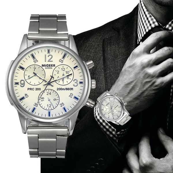wristwatches luxury man stainless steel analog watch silver casual sport business classics vintage male clock relógio masculino, Slivery;brown
wristwatches luxury man stainless steel analog watch silver casual sport business classics vintage male clock relógio masculino, Slivery;brown