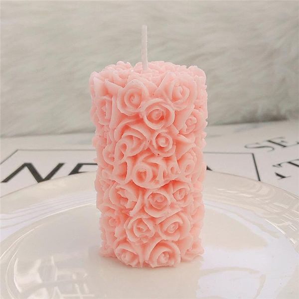 craft tools 3d rose flower cylinder silicone candle molds diy soap form making resin crafts fondant cake decorating mould
craft tools 3d rose flower cylinder silicone candle molds diy soap form making resin crafts fondant cake decorating mould