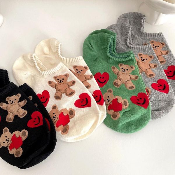 socks & hosiery 1pair women boat cotton cute sweet girl fashion for summer/spring bear colorful, Black;white
socks & hosiery 1pair women boat cotton cute sweet girl fashion for summer/spring bear colorful, Black;white
