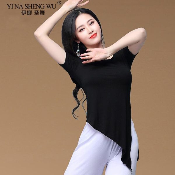 stage wear elegant modal belly dance practice shirt costumes for women bellydance dancing clothes dancer, Black;red
stage wear elegant modal belly dance practice shirt costumes for women bellydance dancing clothes dancer, Black;red