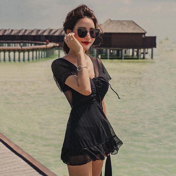 one-piece suits brand one pieces swimwear women black lace push up swimsuit with sleeves slim ladies cute beach wear solid bathing suit
one-piece suits brand one pieces swimwear women black lace push up swimsuit with sleeves slim ladies cute beach wear solid bathing suit