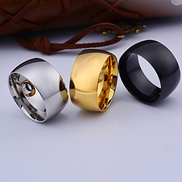 wedding rings width 11.5mm titanium steel ring smooth couple for men jewelry engagement gift, Slivery;golden
wedding rings width 11.5mm titanium steel ring smooth couple for men jewelry engagement gift, Slivery;golden