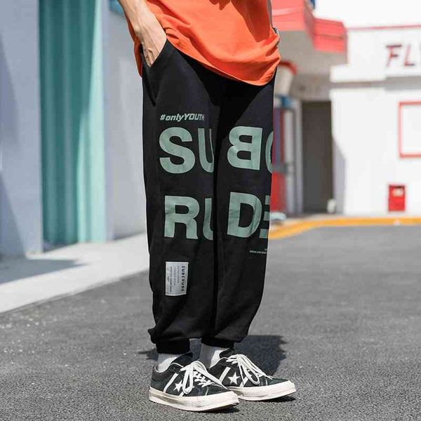 high street hip hop wide leg harem pants letter printing loose brand casual sports men's fashion pants, Black
high street hip hop wide leg harem pants letter printing loose brand casual sports men's fashion pants, Black