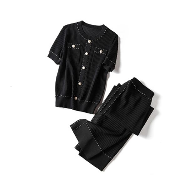 2021 new merchall knitting wide legs suit women summer metal buckle hollow sweater and pants 2 piece sets knitted women's set xsml, Black;gray
2021 new merchall knitting wide legs suit women summer metal buckle hollow sweater and pants 2 piece sets knitted women's set xsml, Black;gray