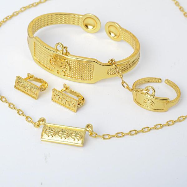 earrings & necklace zeadear jewelry baby sets cute lovely dubai african bangle ring for child gold planted daily wear gift, Silver
earrings & necklace zeadear jewelry baby sets cute lovely dubai african bangle ring for child gold planted daily wear gift, Silver