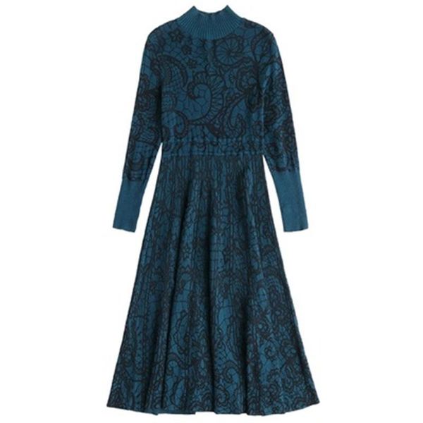 casual dresses spring autumn arrivals women's long dress trendy slim print female mujer turtleneck lady knitted clothes, Black;gray
casual dresses spring autumn arrivals women's long dress trendy slim print female mujer turtleneck lady knitted clothes, Black;gray