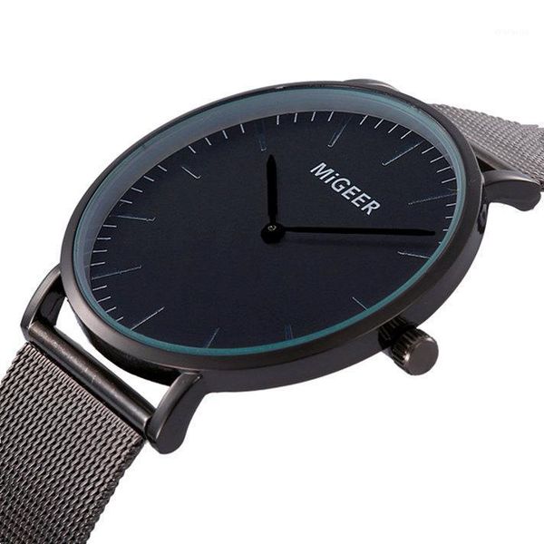luxury designer stainless steel quartz clock men's watch migeer elegant analog watches simple dial relogio masculino wristwatches, Slivery;brown
luxury designer stainless steel quartz clock men's watch migeer elegant analog watches simple dial relogio masculino wristwatches, Slivery;brown