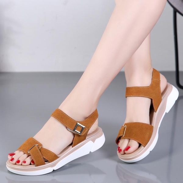 sandals cow suede leather shoes woman summer open toe beach women sports sandalias light luxury ladies flipflop male, Black
sandals cow suede leather shoes woman summer open toe beach women sports sandalias light luxury ladies flipflop male, Black